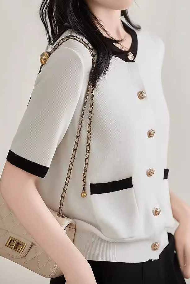 Fashion Round Neck Knitwear - liwisi