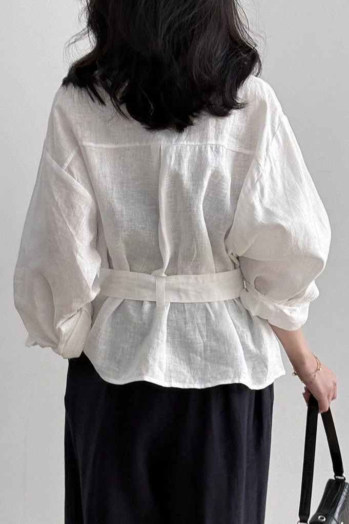 Fashion Temperament Long-sleeve Shirt - liwisi