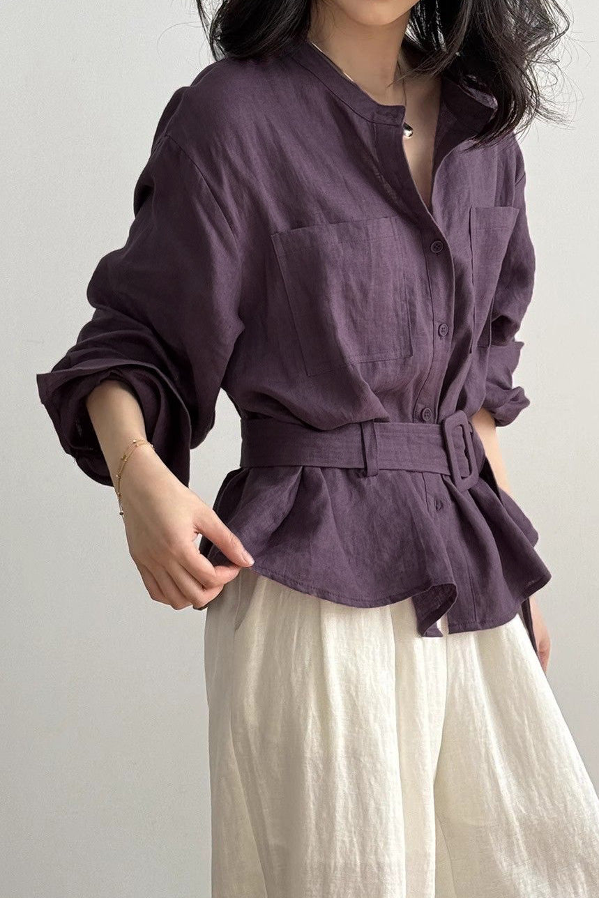 Fashion Temperament Long-sleeve Shirt - liwisi