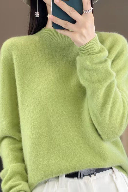 Early Autumn Long-Sleeve Knit Undershirt - liwisi
