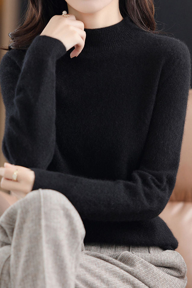 Early Autumn Long-Sleeve Knit Undershirt - liwisi