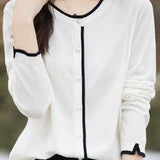 Early autumn knit cardigan - liwisi