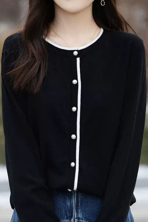 Early autumn knit cardigan - liwisi