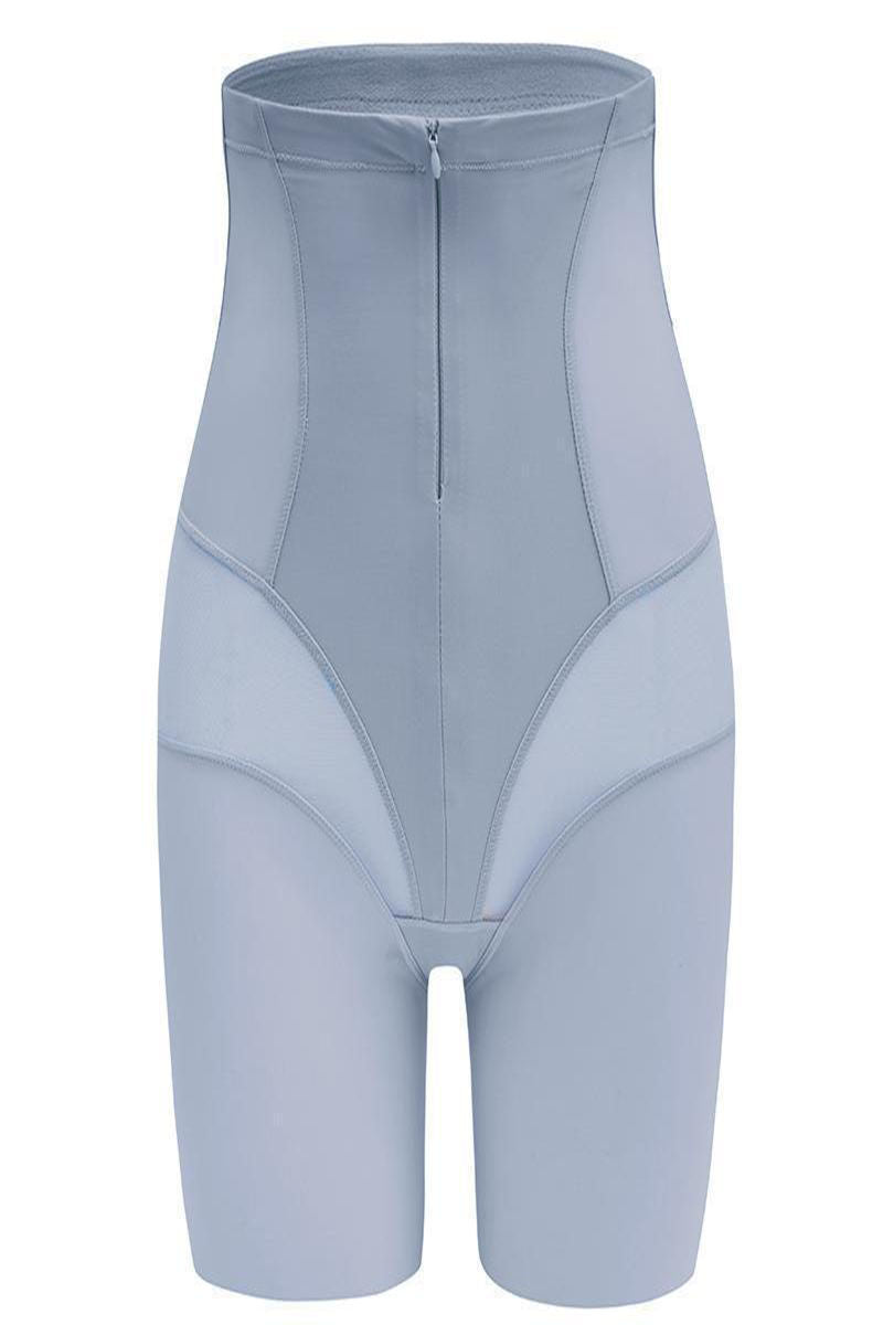 Seamless zipper high-efficiency waist-cinching and abdomen-flattening shaping pants - liwisi
