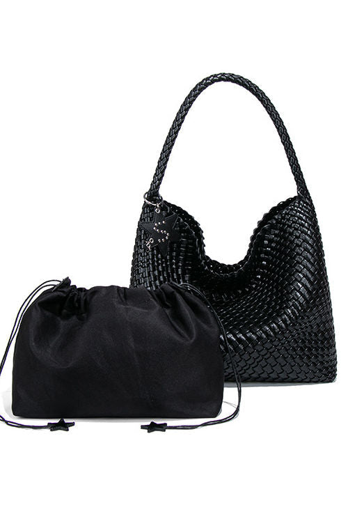 Fashionable Commuting Woven Armpit Bag - liwisi