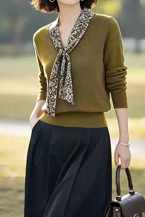 Stylish Exquisite Knit Sweater - liwisi