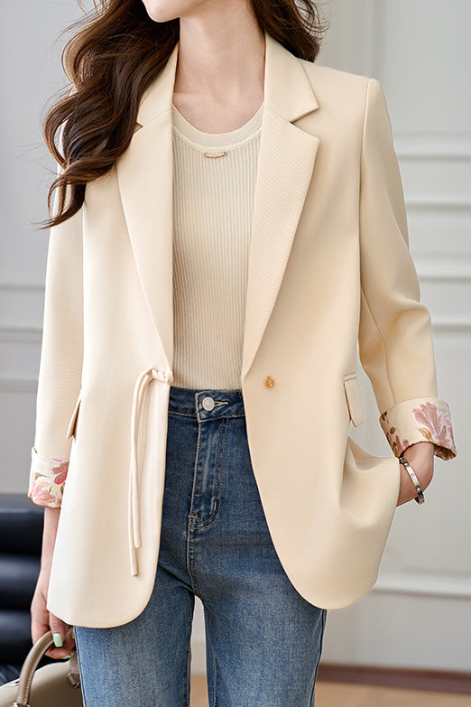 Elegant Office Neo-Chinese Style Blazer - liwisi