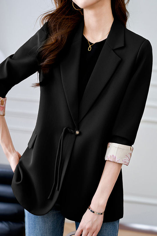Elegant Office Neo-Chinese Style Blazer - liwisi