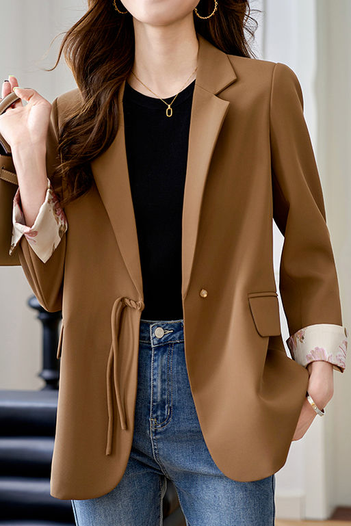 Elegant Office Neo-Chinese Style Blazer - liwisi