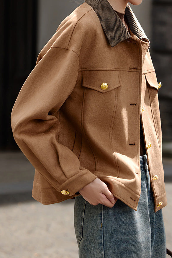 Casual Commute Color-Block Jacket - liwisi