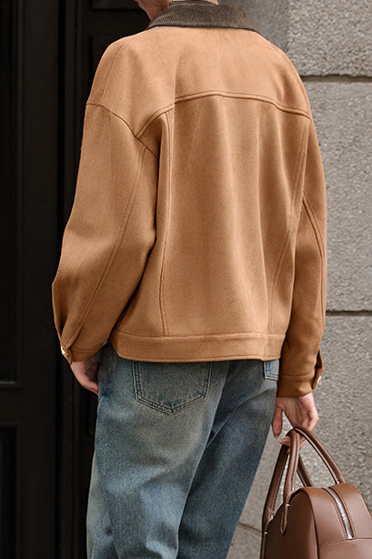 Casual Commute Color-Block Jacket - liwisi