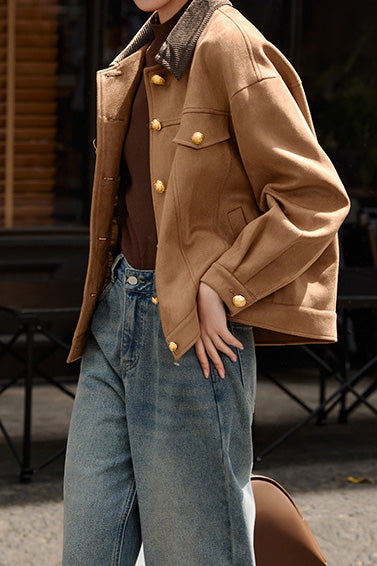Casual Commute Color-Block Jacket - liwisi