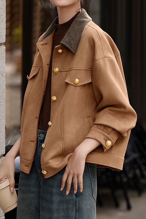 Casual Commute Color-Block Jacket - liwisi