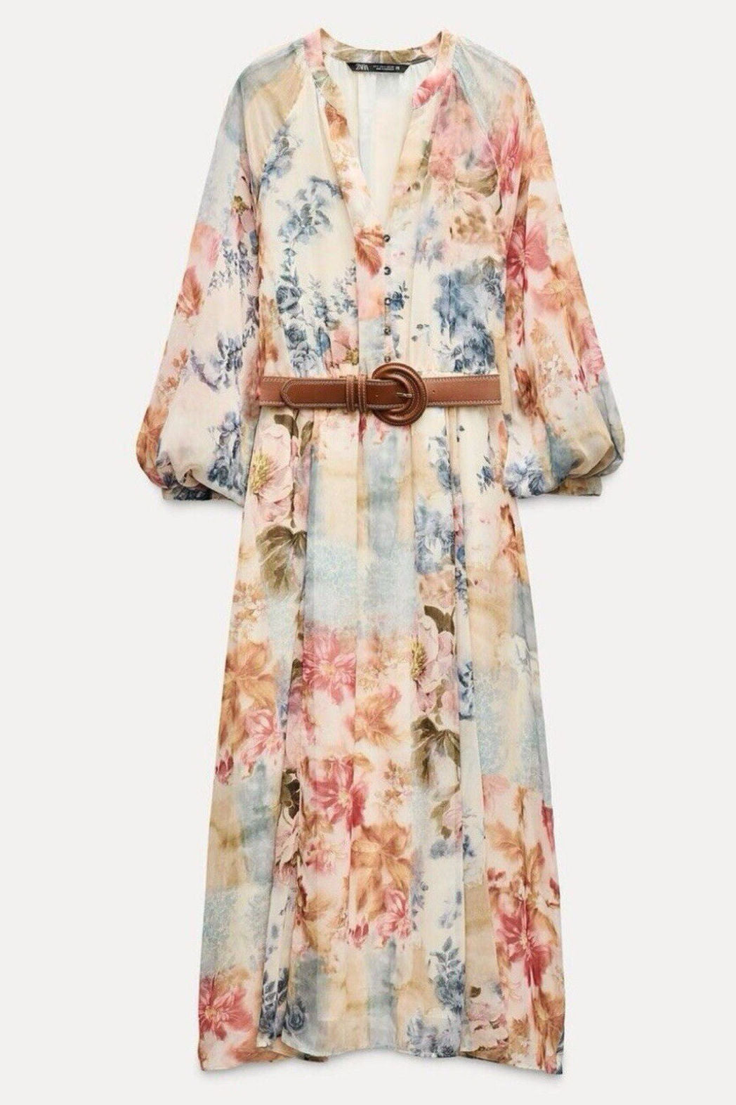 Exquisite Floral Slim-Fit Long Dress - liwisi