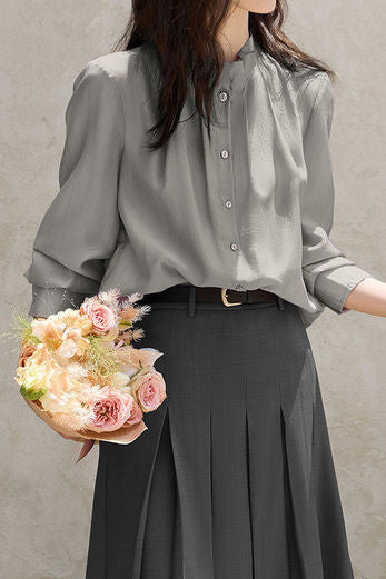 Exquisite Versatile Ruffled Elegant Shirt - liwisi