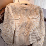 Exquisite Elegant Versatile Knitted Cardigan - liwisi