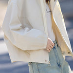 Casual Short Hooded Trench Coat - liwisi