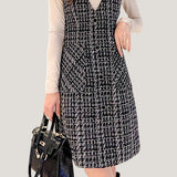 Exquisite Elegant V-Neck Sleeveless Dress