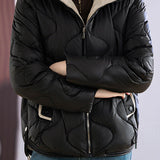 Casual Warm Lightweight Hooded Cotton Jacket
