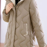 Casual Warm Lightweight Hooded Cotton Jacket