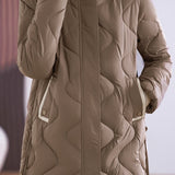 Casual Warm Lightweight Hooded Cotton Jacket