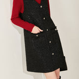 Elegant V-Neck Sleeveless Dress