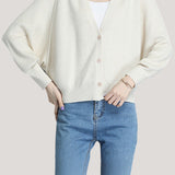 Casual Batwing Sleeve Knitted Cardigan
