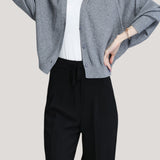 Casual Batwing Sleeve Knitted Cardigan