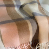 Casual Versatile Plaid Fringed Scarf