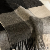 Casual Versatile Plaid Fringed Scarf