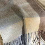 Casual Versatile Plaid Fringed Scarf