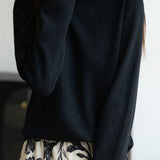 Elegant Temperament Jacquard Knitted Base Layer