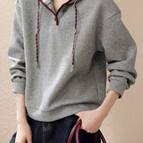 Casual Sports Hooded Pullover Sweatshirt