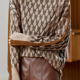 Lazy Temperament High-Neck Pullover Sweater