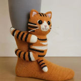 3D Knitted Animal Socks