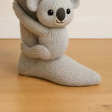 3D Knitted Animal Socks