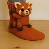3D Knitted Animal Socks