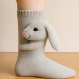 3D Knitted Animal Socks