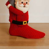 3D Knitted Animal Socks