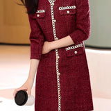 Elegant Temperament Mid-Length Dress