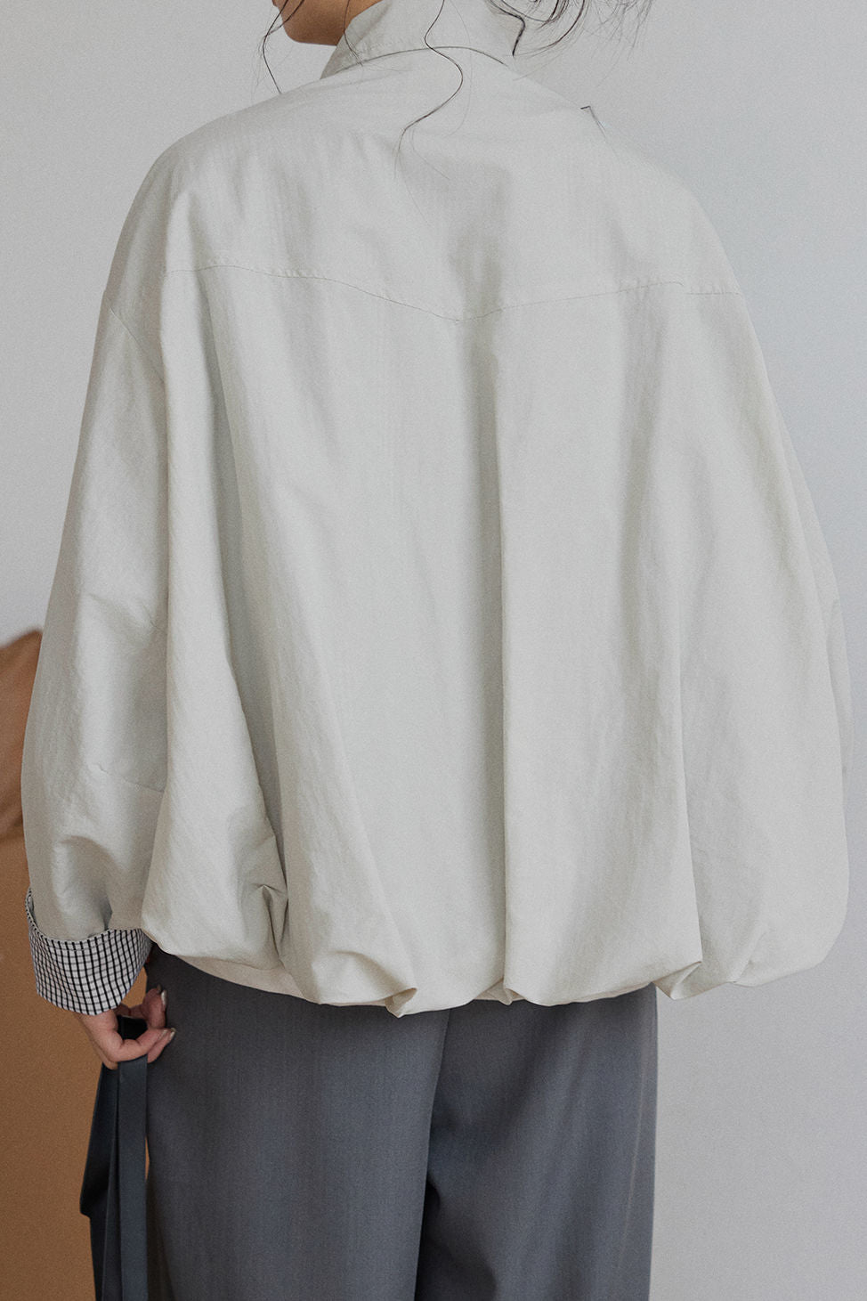 Casual Versatile Stand-Collar Short Trench Coat - liwisi