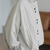 Casual Versatile Stand-Collar Short Trench Coat - liwisi