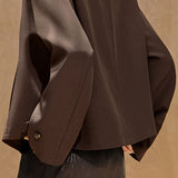 Casual Versatile Lapel Short Trench Coat