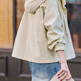 Casual Hooded Short Loose Jacket