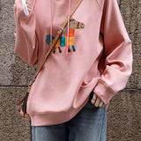 Casual Versatile Pullover Hooded Long-Sleeve Hoodie