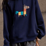 Casual Versatile Pullover Hooded Long-Sleeve Hoodie