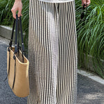 Loose Straight Stripe Pants - liwisi