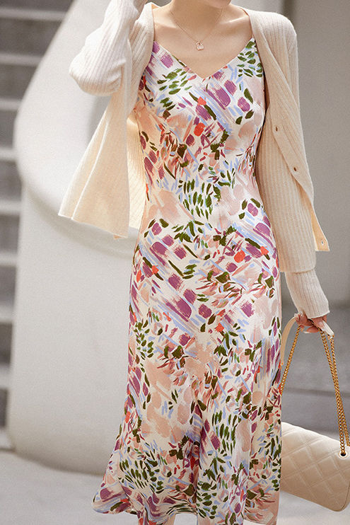 Floral Sling Dresses, Sling Tops & Skirts - liwisi