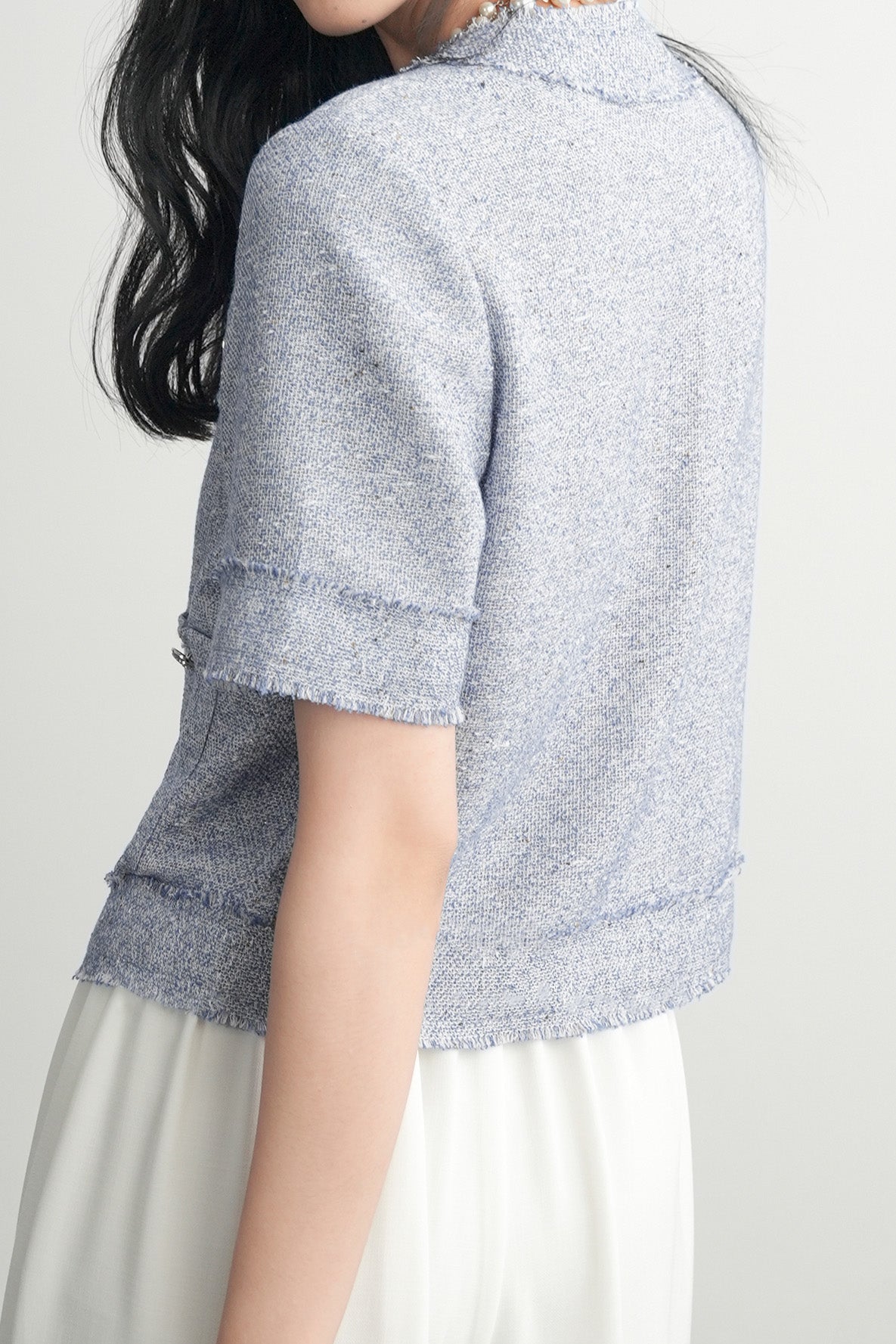 French-style short sleeve jacket - liwisi