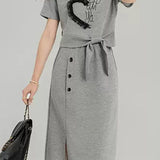 Casual sports two-piece set - liwisi